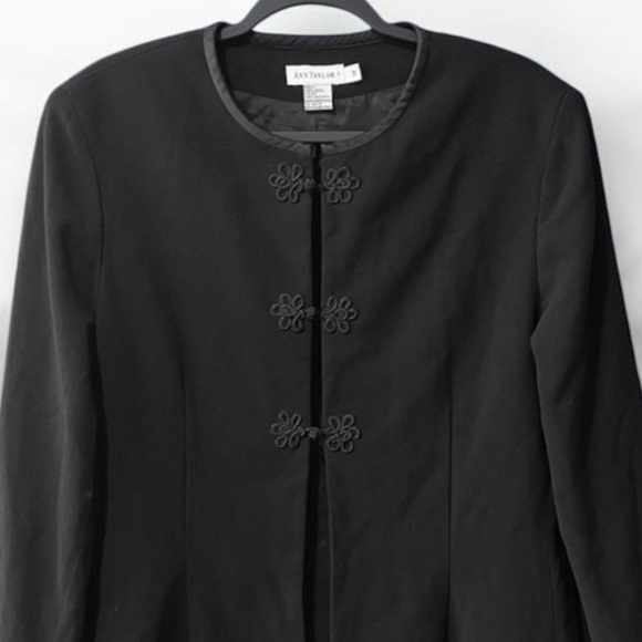 Ann Taylor Black Wool Blazer - Picture 3 of 14